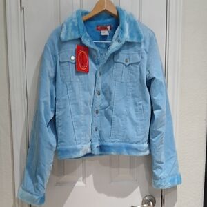 Milly Blue Jean Jacket Classic Cropped Design